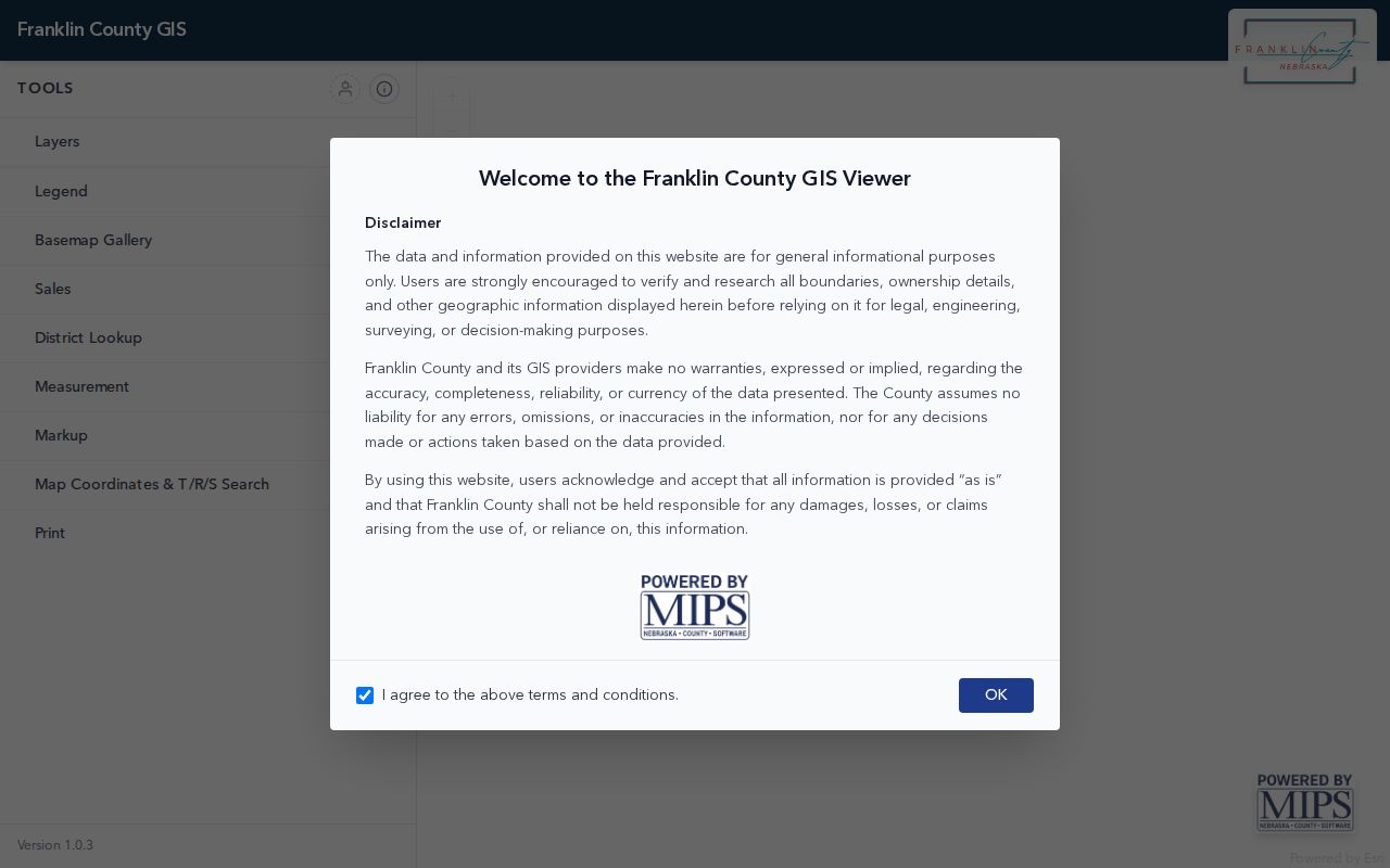 Chambersburg residents directory Franklin County GIS viewer